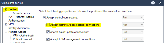 How can I avoid Host Port scan? - Check Point CheckMates