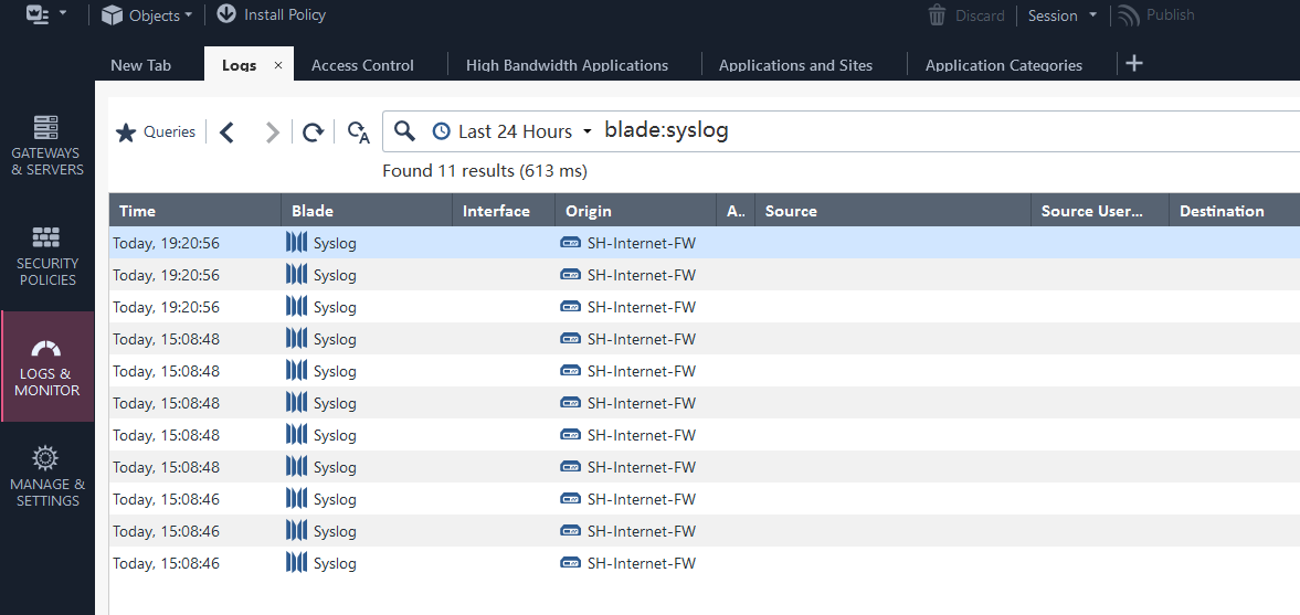 Solved: Unable to view the Gateway system log - Check Point CheckMates