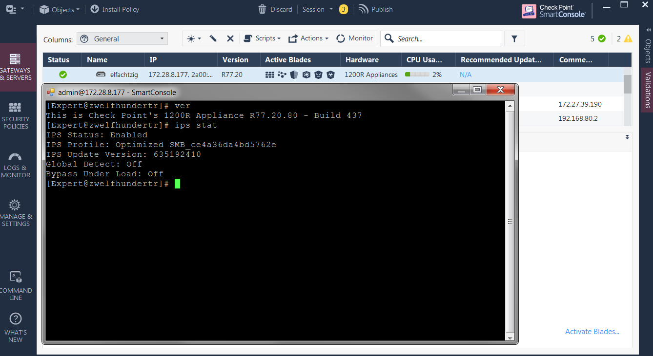 Solved: IPS updates on R77.30 & R77.20.80 GWs not reflecte... - Check ...