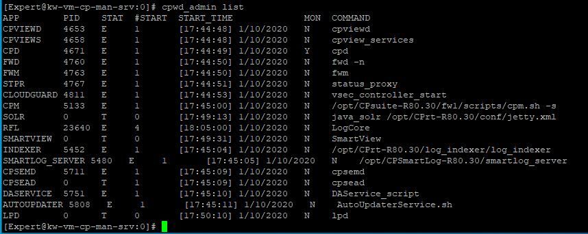 SmartConsole unable to connect to server 80.30 - Check Point