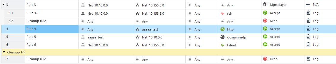 Firewall Policy Layers & Implicit Cleanup Actions - Check Point CheckMates