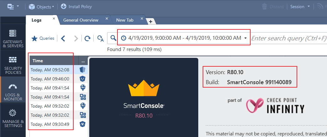 Solved: Smartlog (HF_B122) custom log filter 時差問題 - Check Point CheckMates