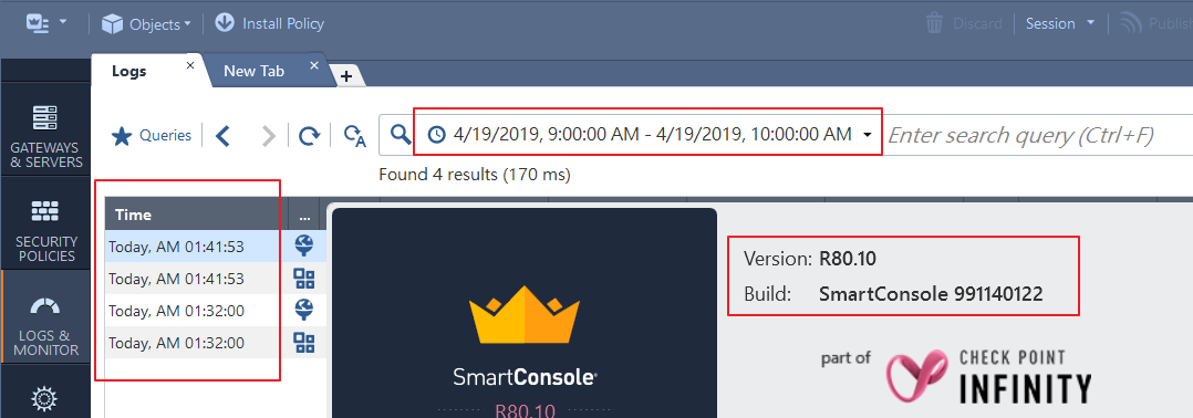 Solved: Smartlog (HF_B122) custom log filter 時差問題 - Check Point CheckMates