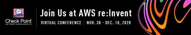Check Point at AWS re:Invent 2020