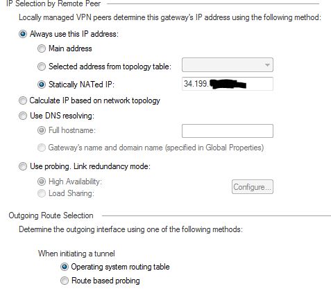 Checkpoint Static NAT