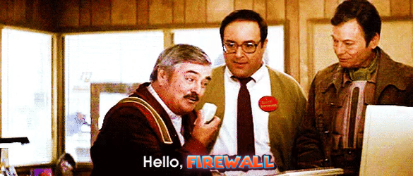 Hello, firewall