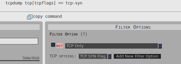 TCP Flag Filter