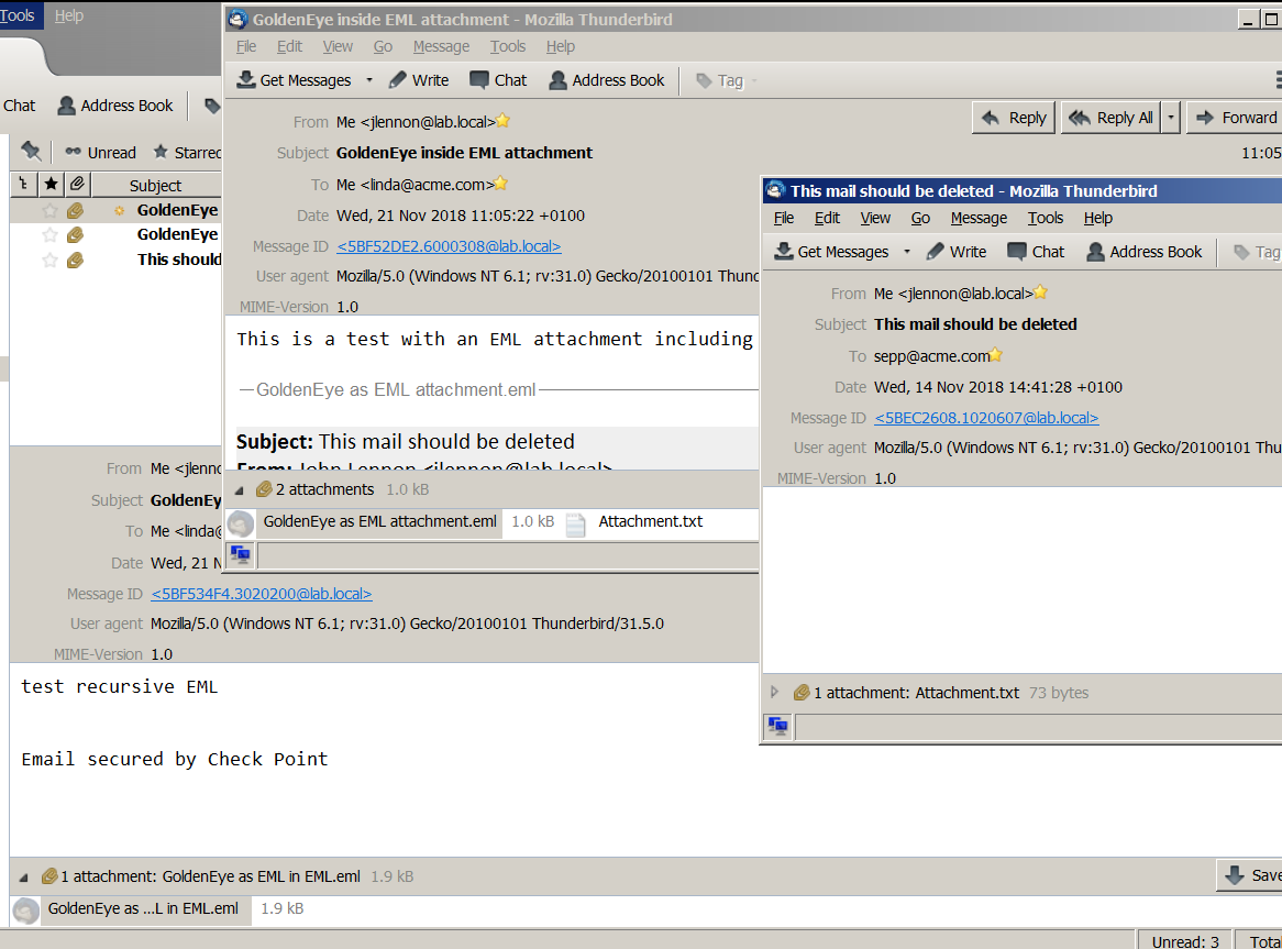 Recursive .eml in .eml with GoldenEye removed
